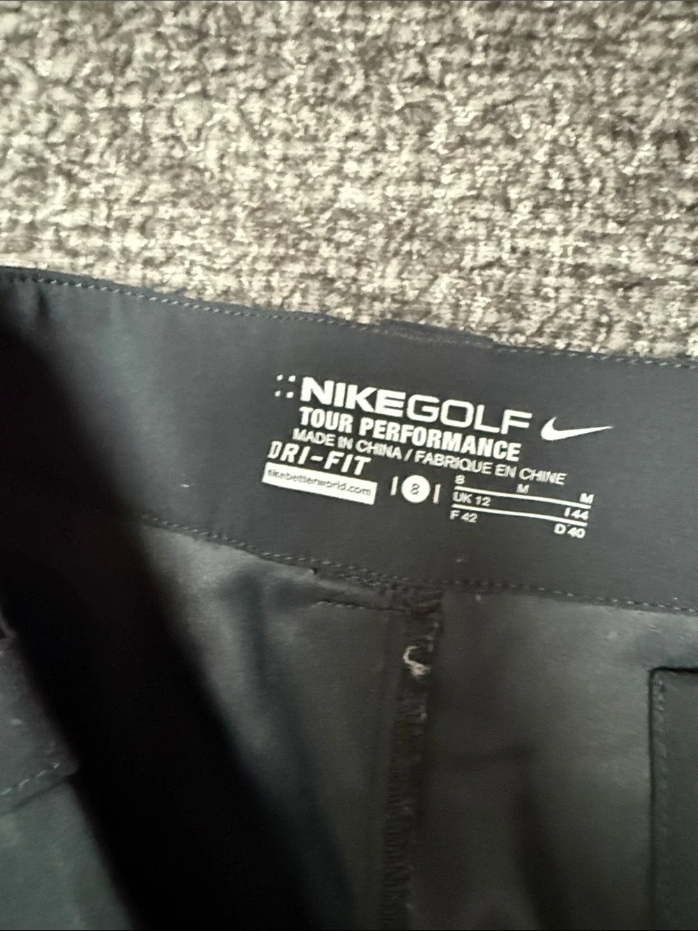 Nike Black Golf Skirt with Belt Loops